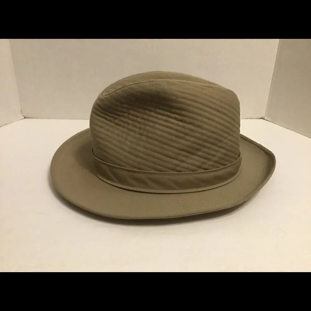 Vintage Men’s London Fog Fedora Tan Size Medium